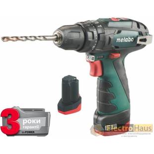 Шуруповёрт аккумуляторный ударный Metabo PowerMaxx SB